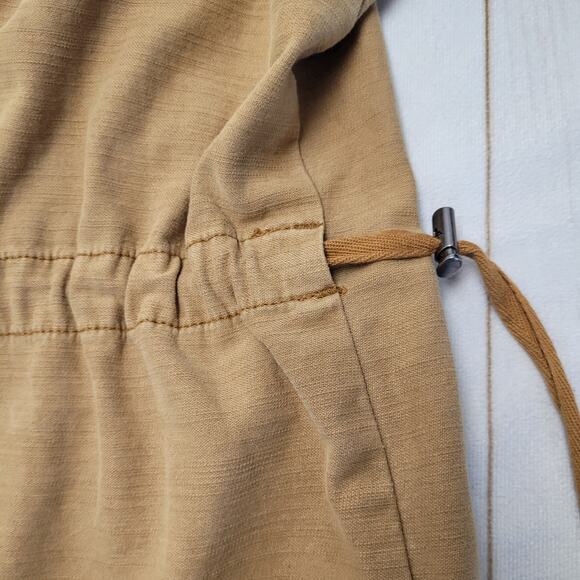 Free People Joshua tree tan hooded anorak utility jacket quilted - Picture 11 of 15